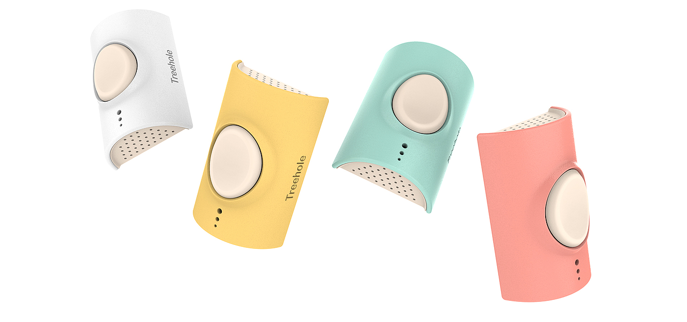 originality，Design，Bluetooth voice information receiver，Treehole，
