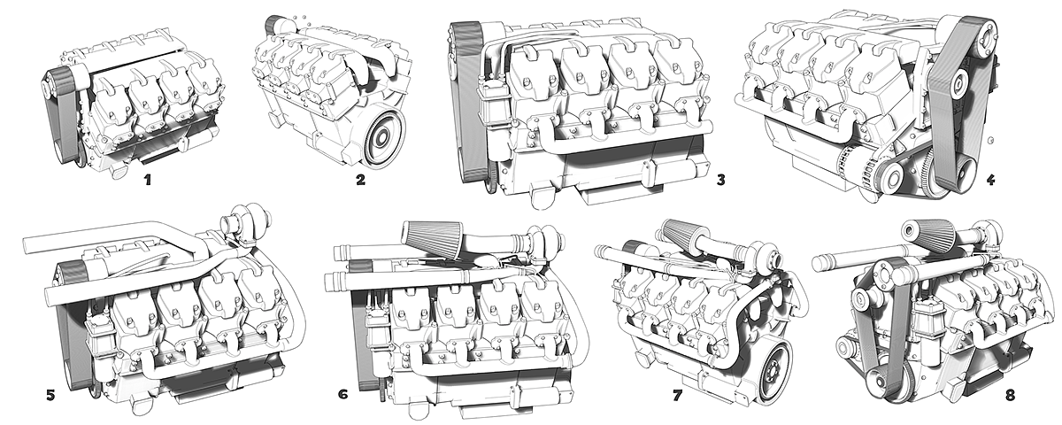 industrial design，intelligence，locomotive，spare parts，conceptual design，
