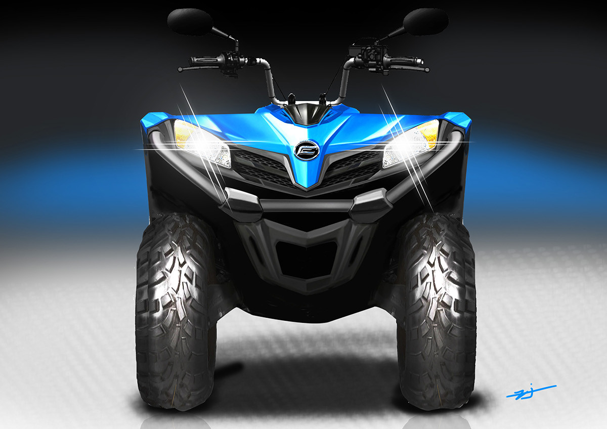 cforceatv越野车设计