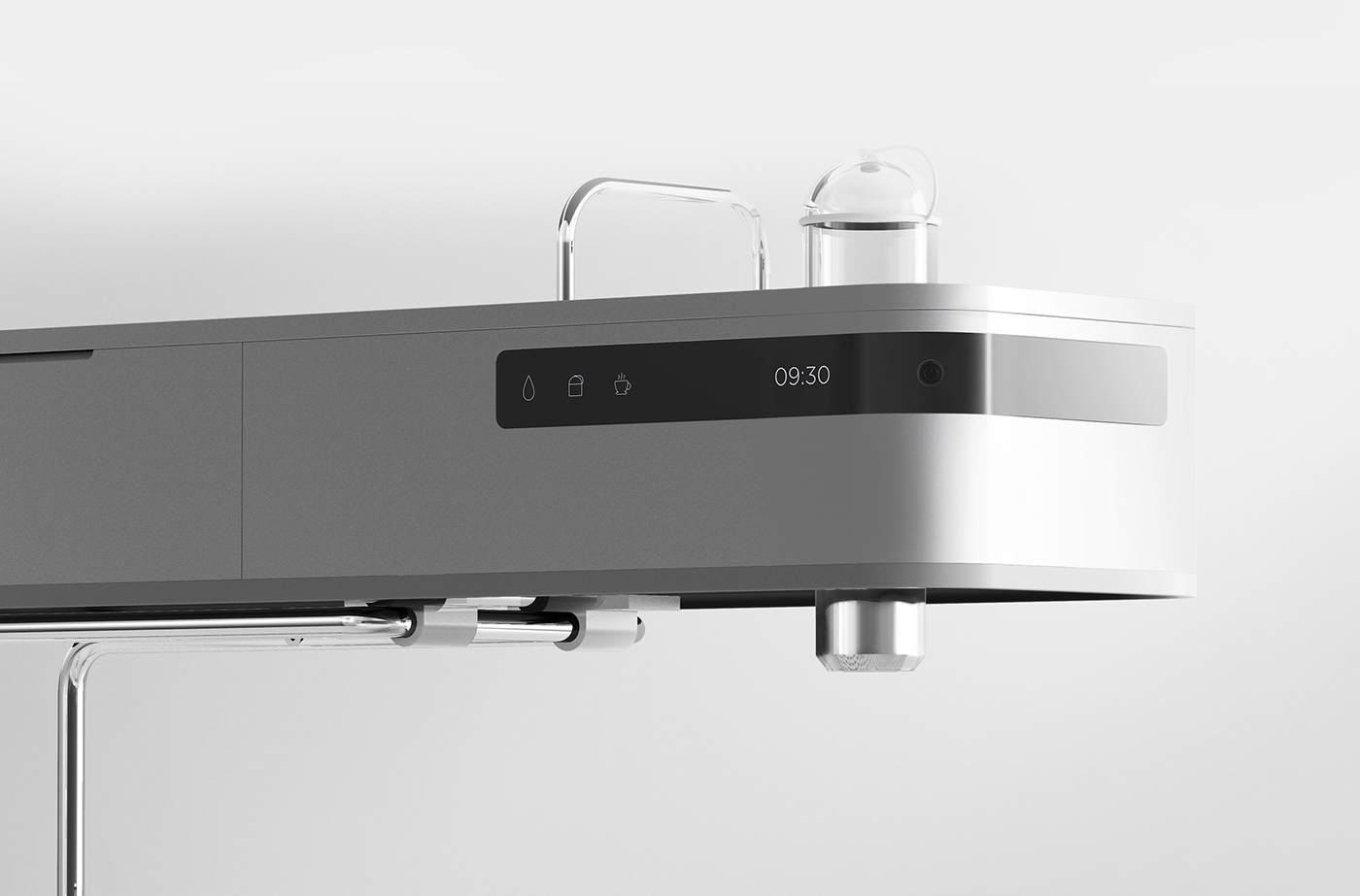 C O S S O，Coffee machine，white，