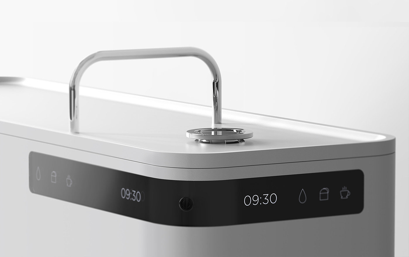 C O S S O，Coffee machine，white，