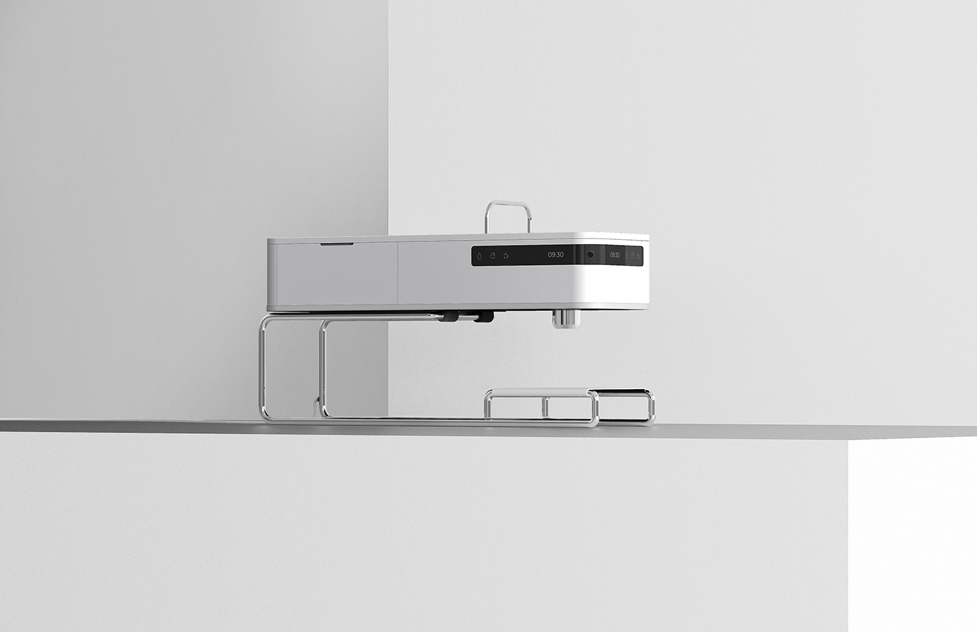 C O S S O，Coffee machine，white，