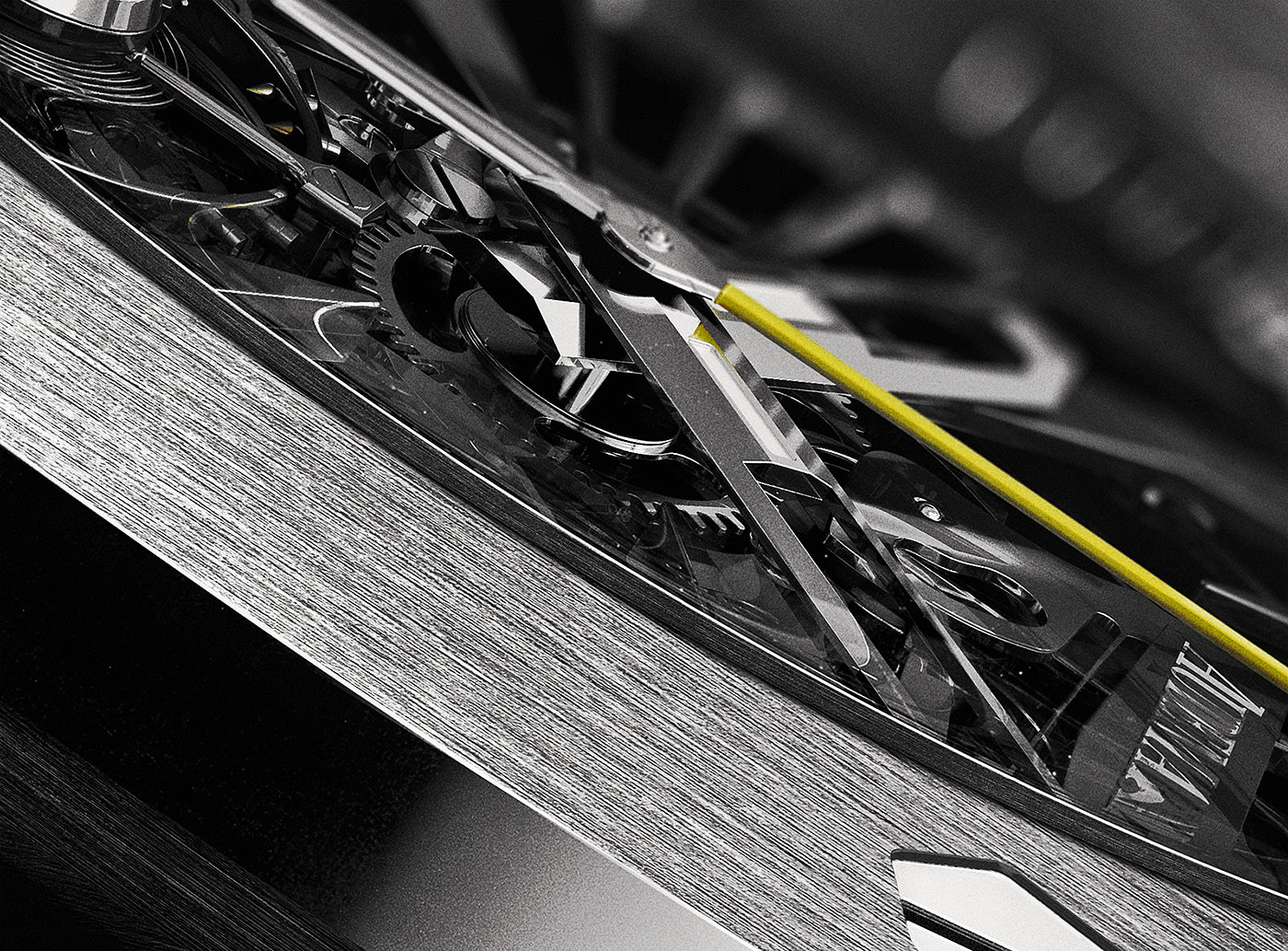 Audemars Piguet，Watch design，3D rendering，
