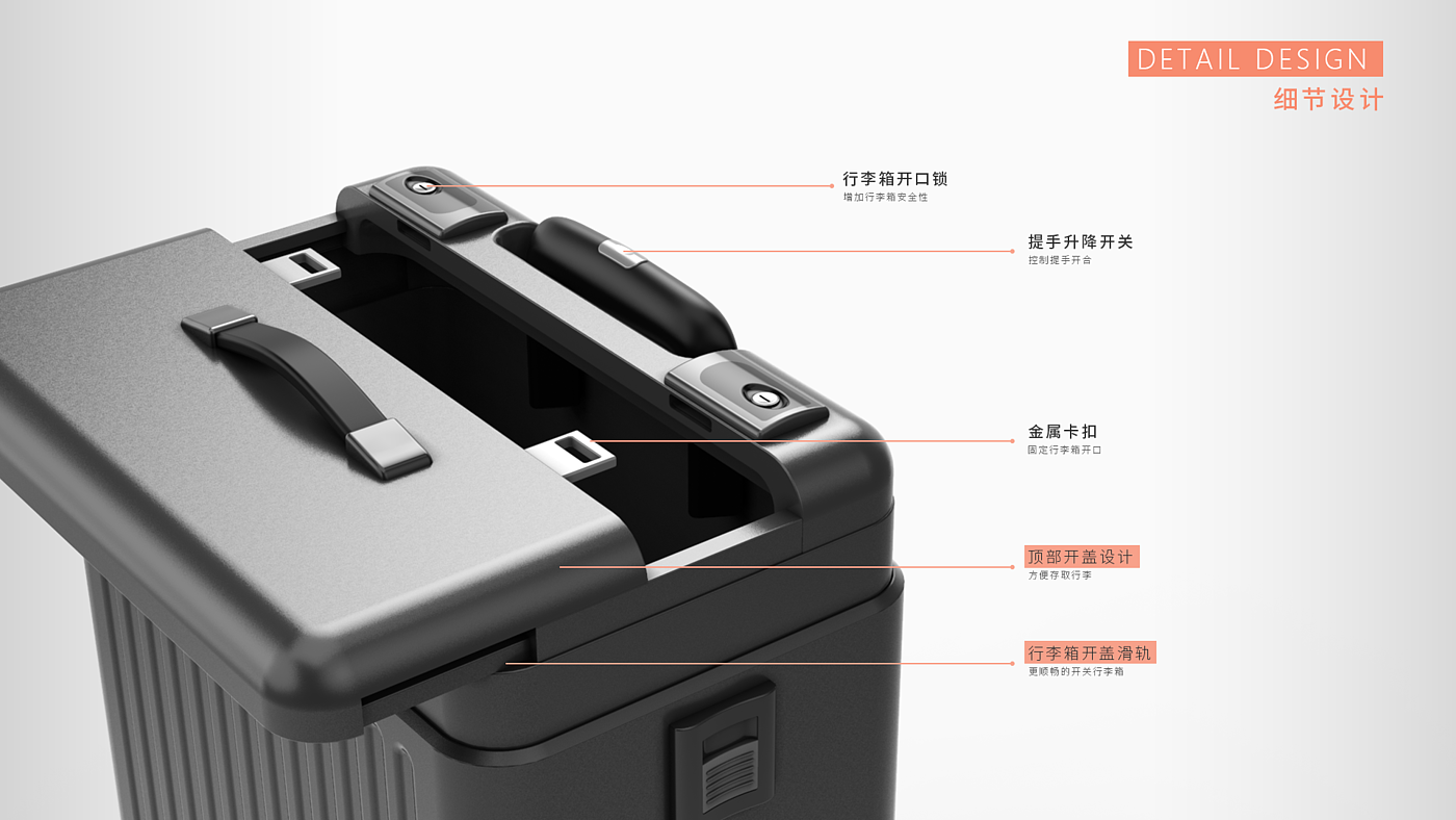 millet，trunk，travel，product design，industrial design，