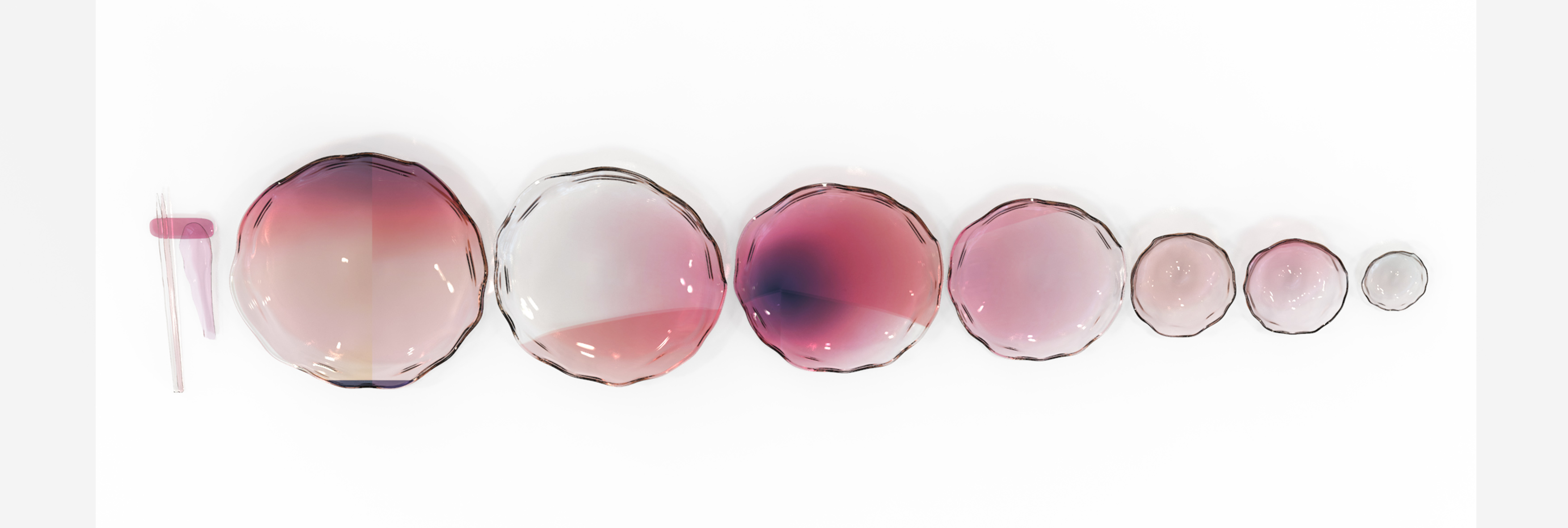 Tableware: emotion: Glass: Handmade，