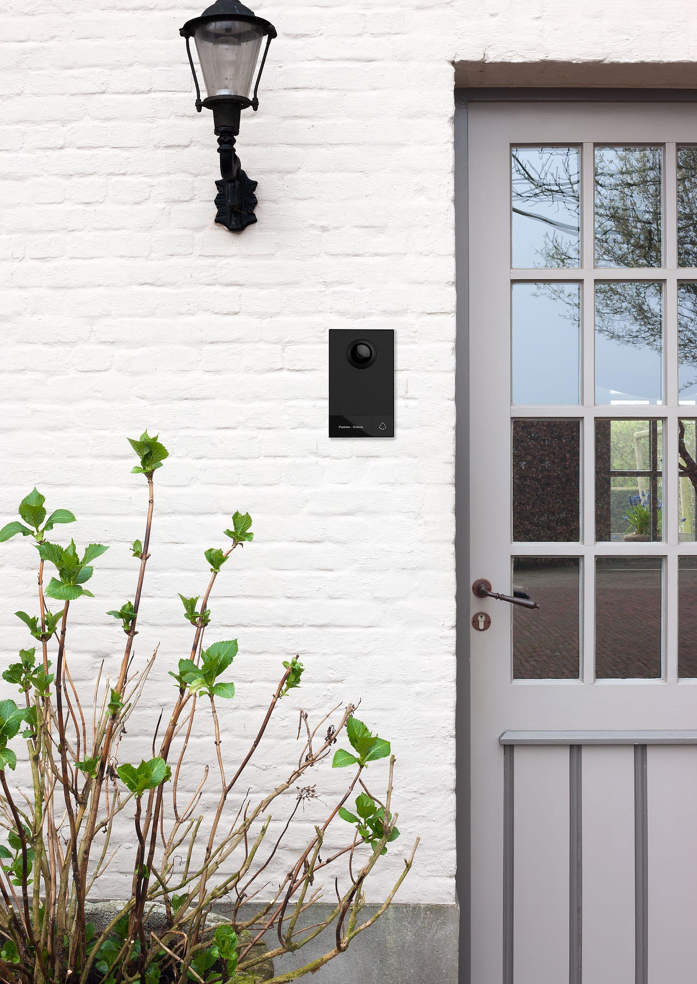 app，black，doorbell，intelligence，IP Outdoor Station，reddot，2019 red dot product design award，