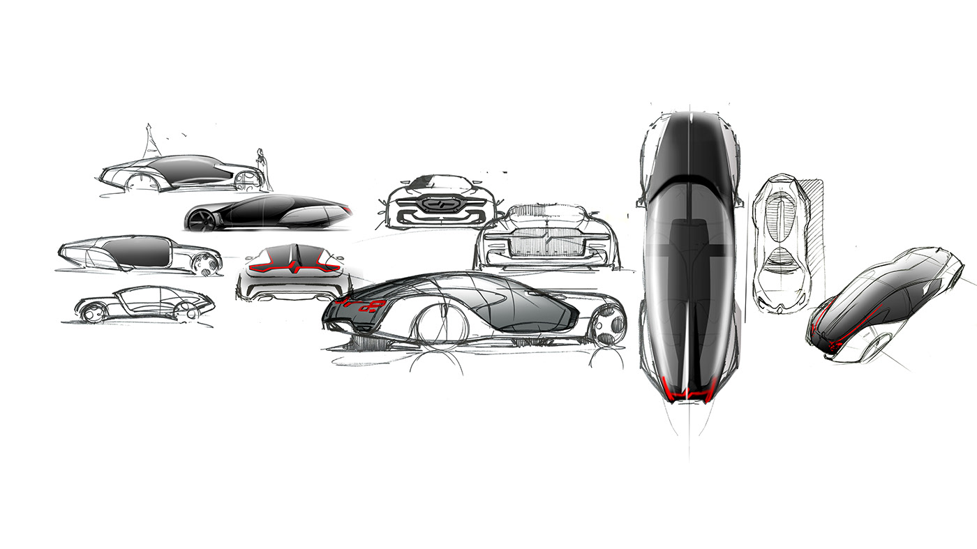 Limousine，Design，Initials，originality，concept，