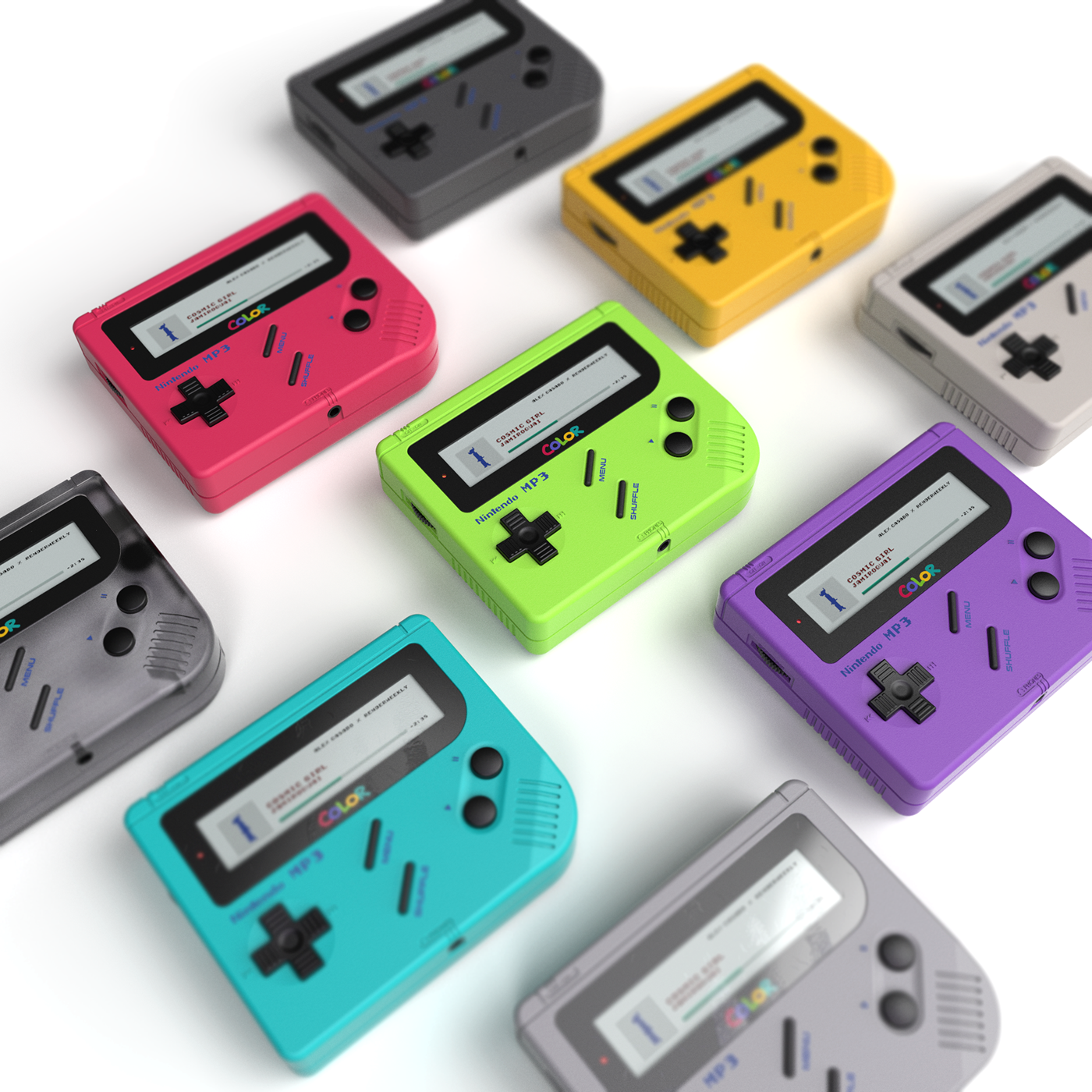 create，Design，new type，mp3，