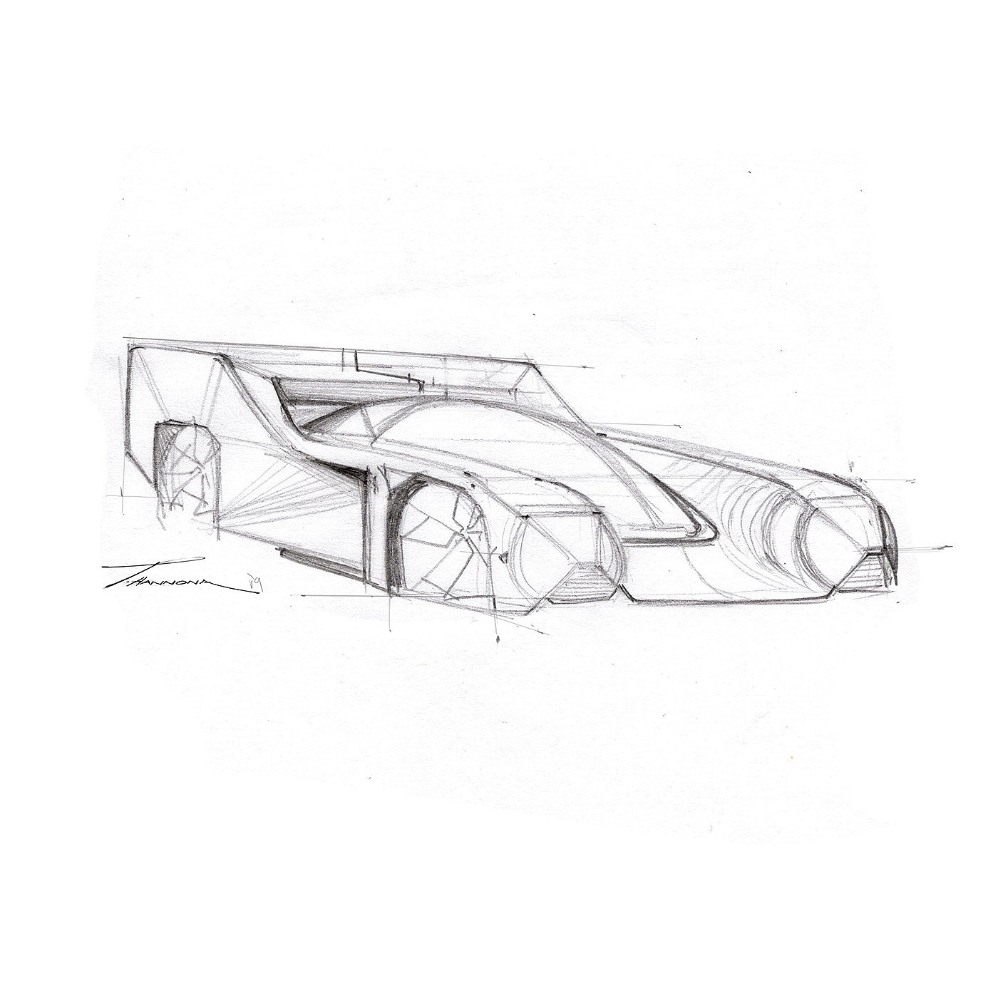 DOODLES 2 -，Electronic hand drawing，Automobile design，