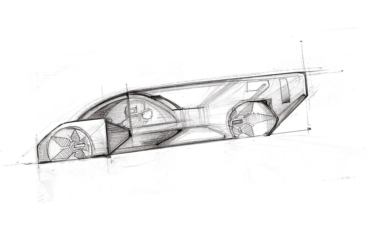 DOODLES 2 -，Electronic hand drawing，Automobile design，