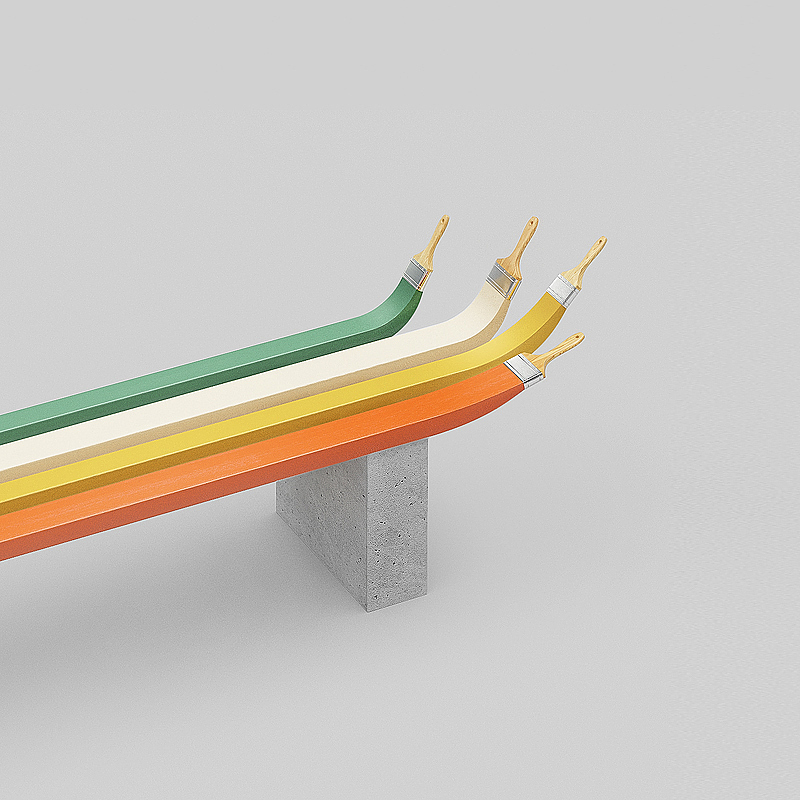Bench，bench，communal facilities，
