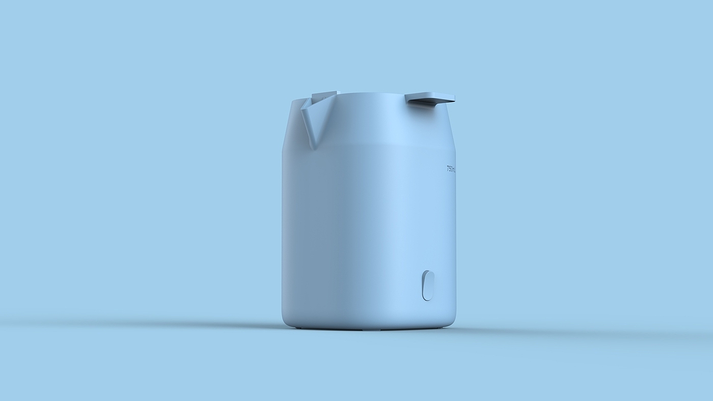 3D modeling，Humidifier，teakettle，