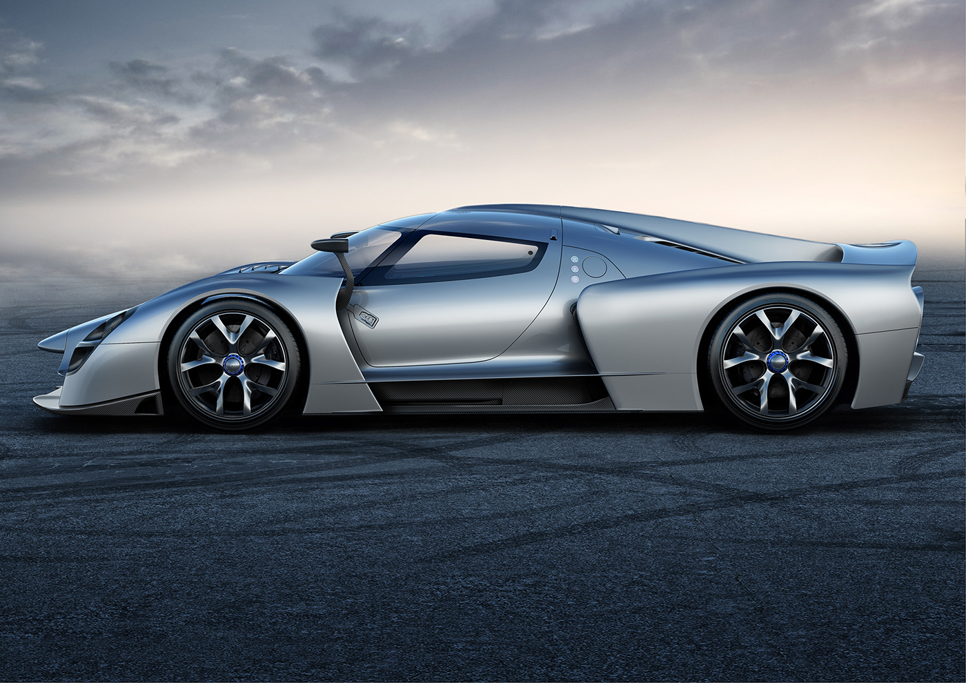grey，Automobile design，Scuderia SCG 003S，