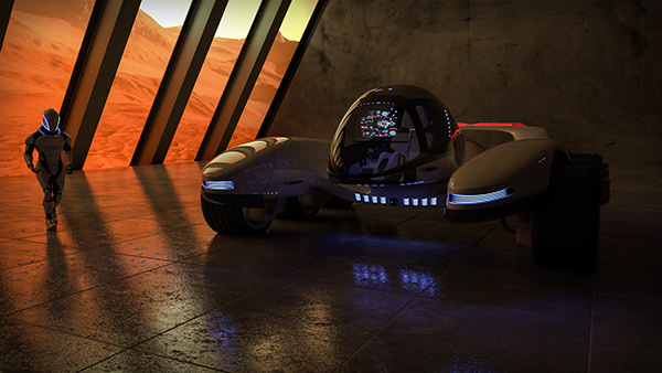 Spaceship，concept，future，ROVO，NASA，nasa，