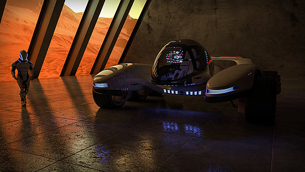 Spaceship，concept，future，ROVO，NASA，nasa，