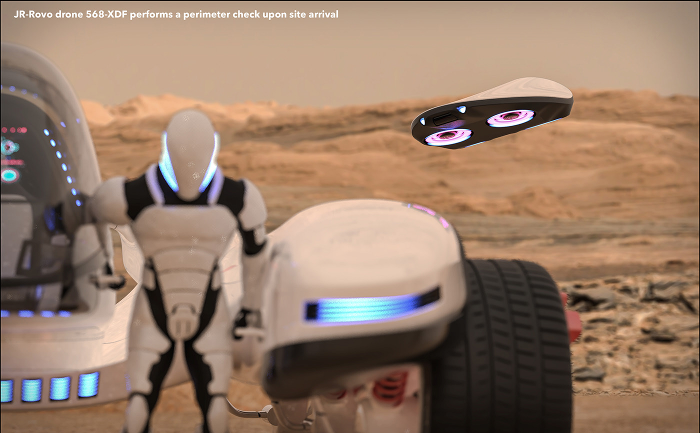 Spaceship，concept，future，ROVO，NASA，nasa，