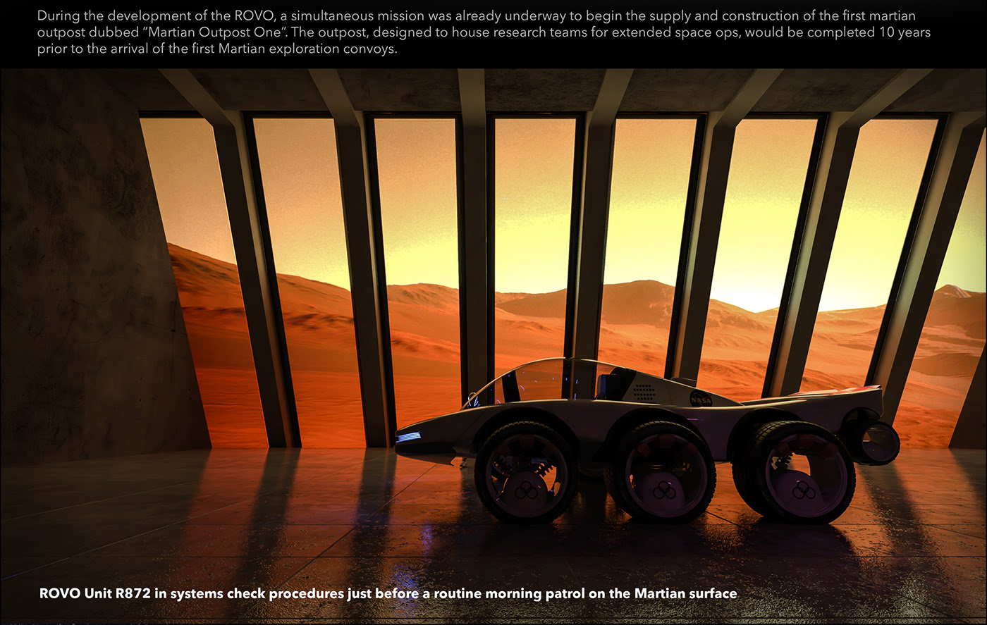 Spaceship，concept，future，ROVO，NASA，nasa，