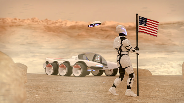 Spaceship，concept，future，ROVO，NASA，nasa，