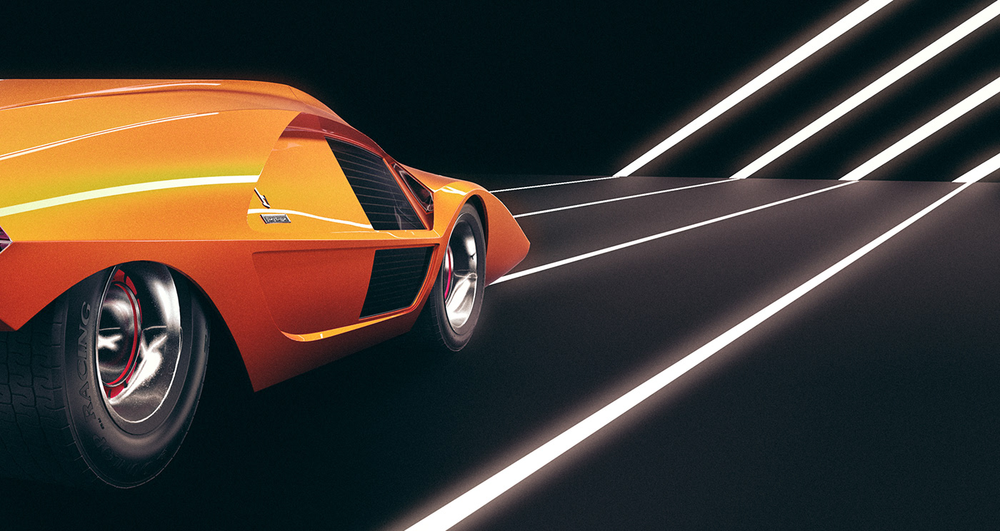 graphical，old-fashioned，vray，automobile，