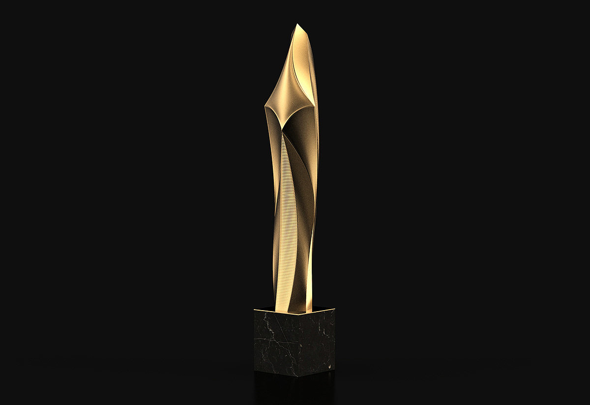 trophy，Baisang Art Award，Sculpture，