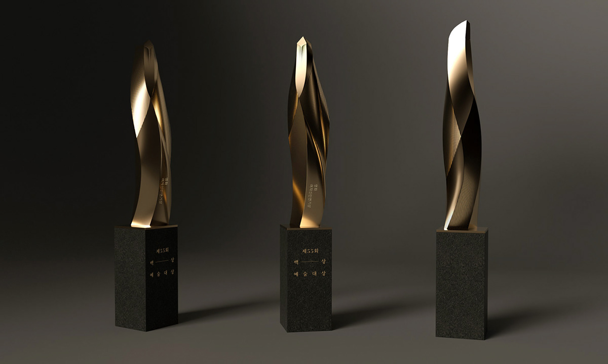 trophy，Baisang Art Award，Sculpture，