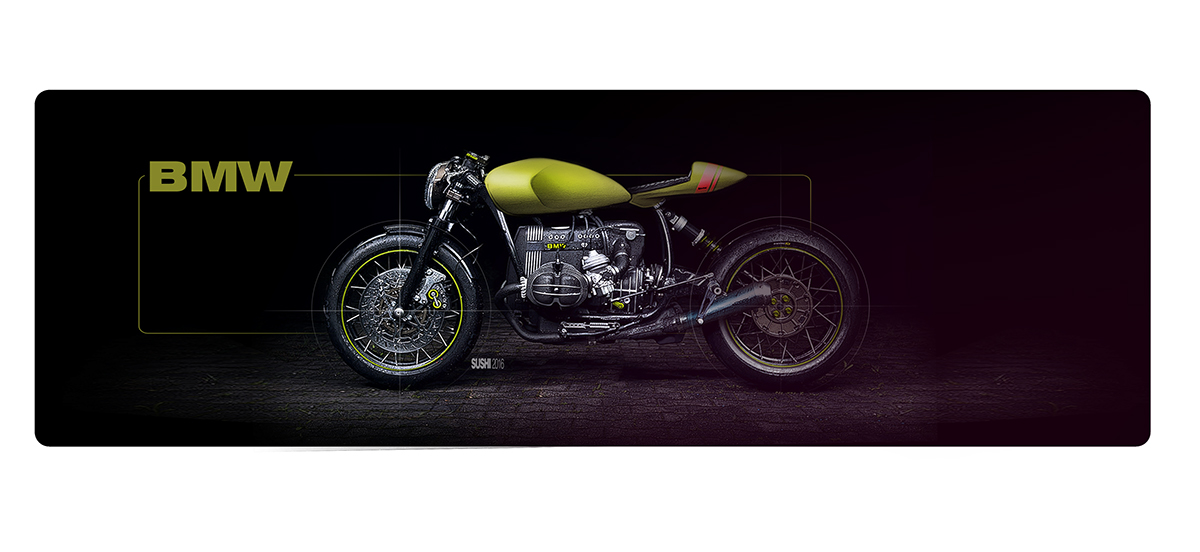 motorcycle，Hand drawn，vehicle，