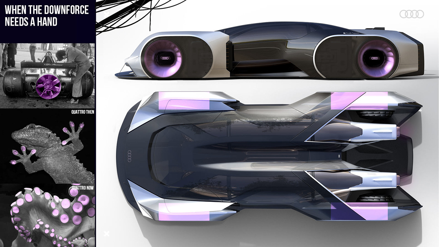 conceptual design，Automobile design，audi，
