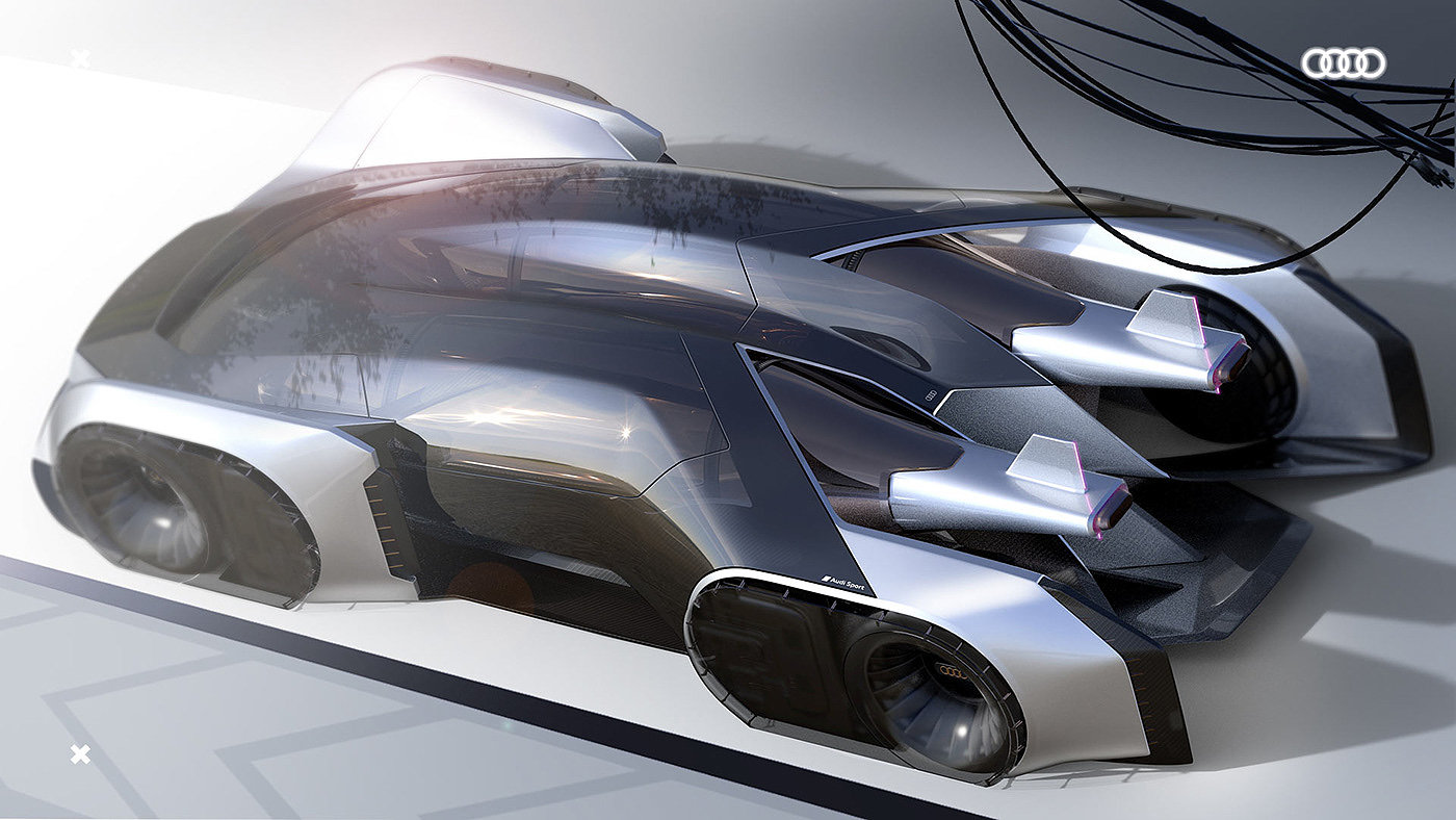 conceptual design，Automobile design，audi，