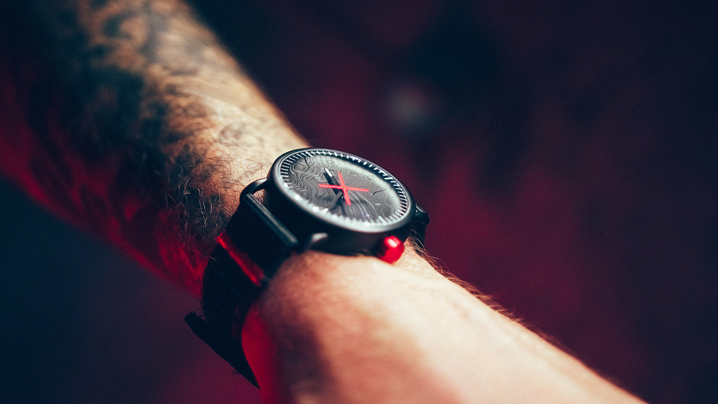 SVPER11，Watch design，black，