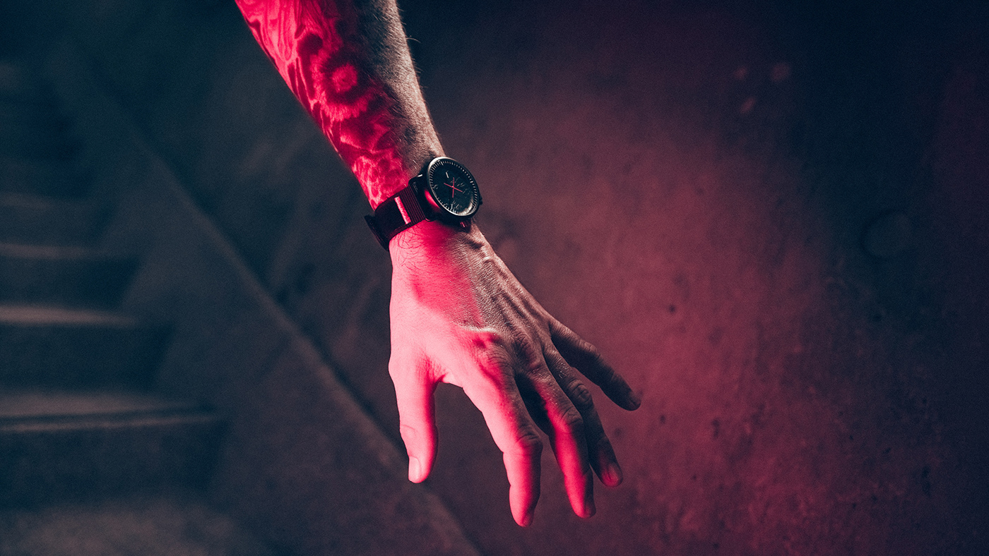 SVPER11，Watch design，black，