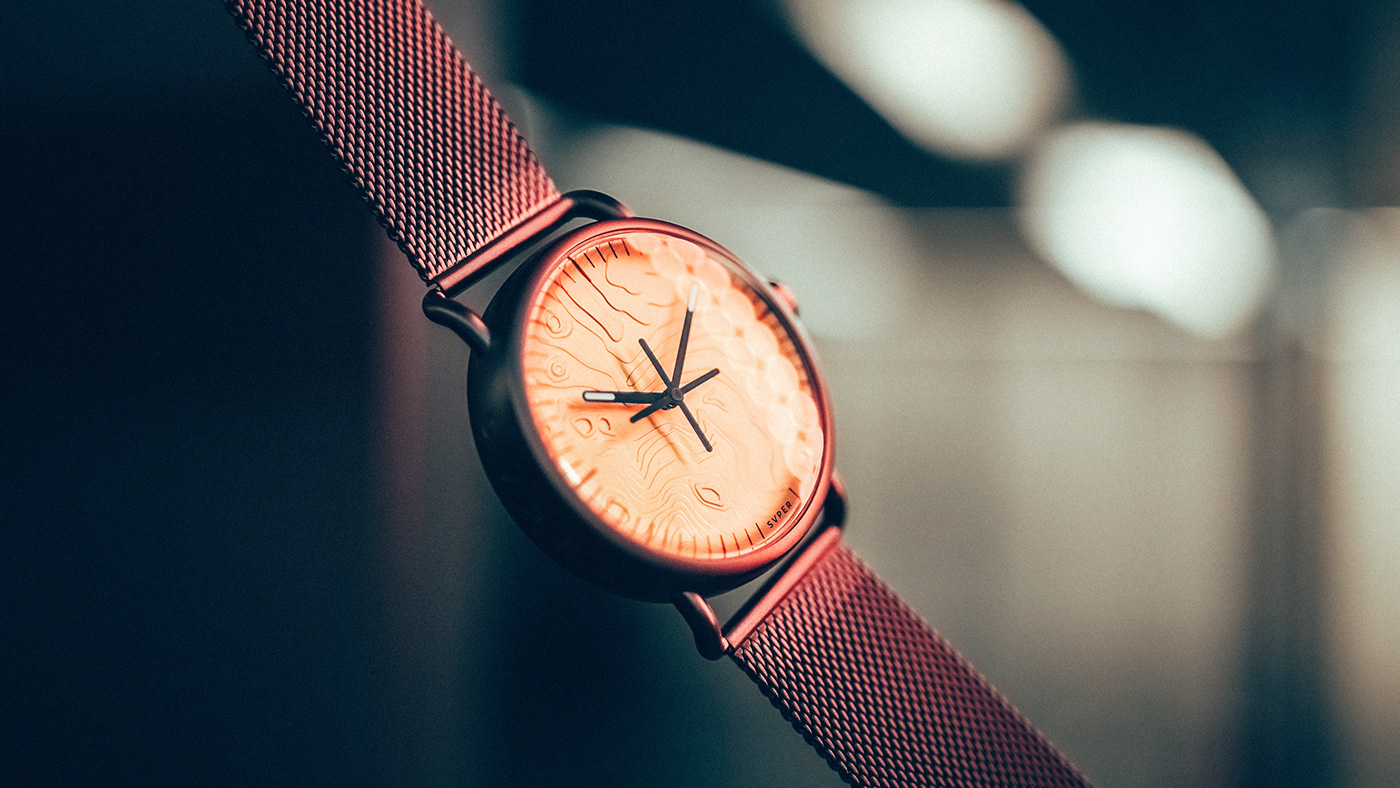 SVPER11，Watch design，black，