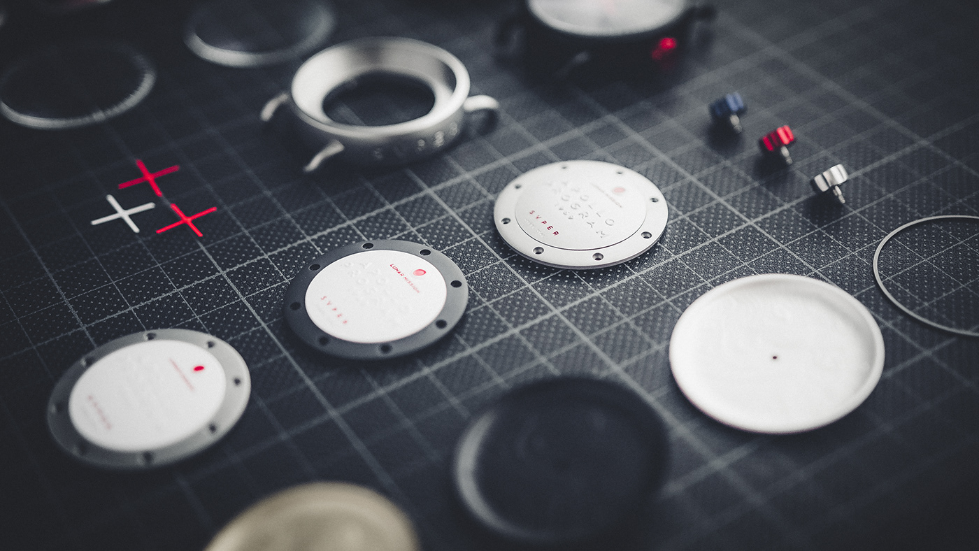 SVPER11，Watch design，black，