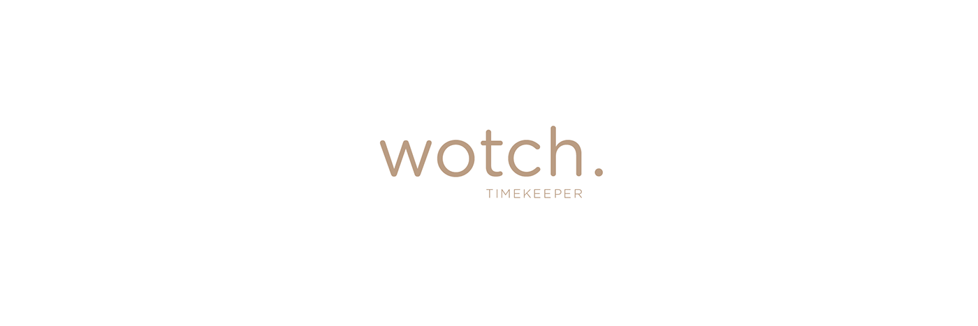 WOTCH，Watch design，black，