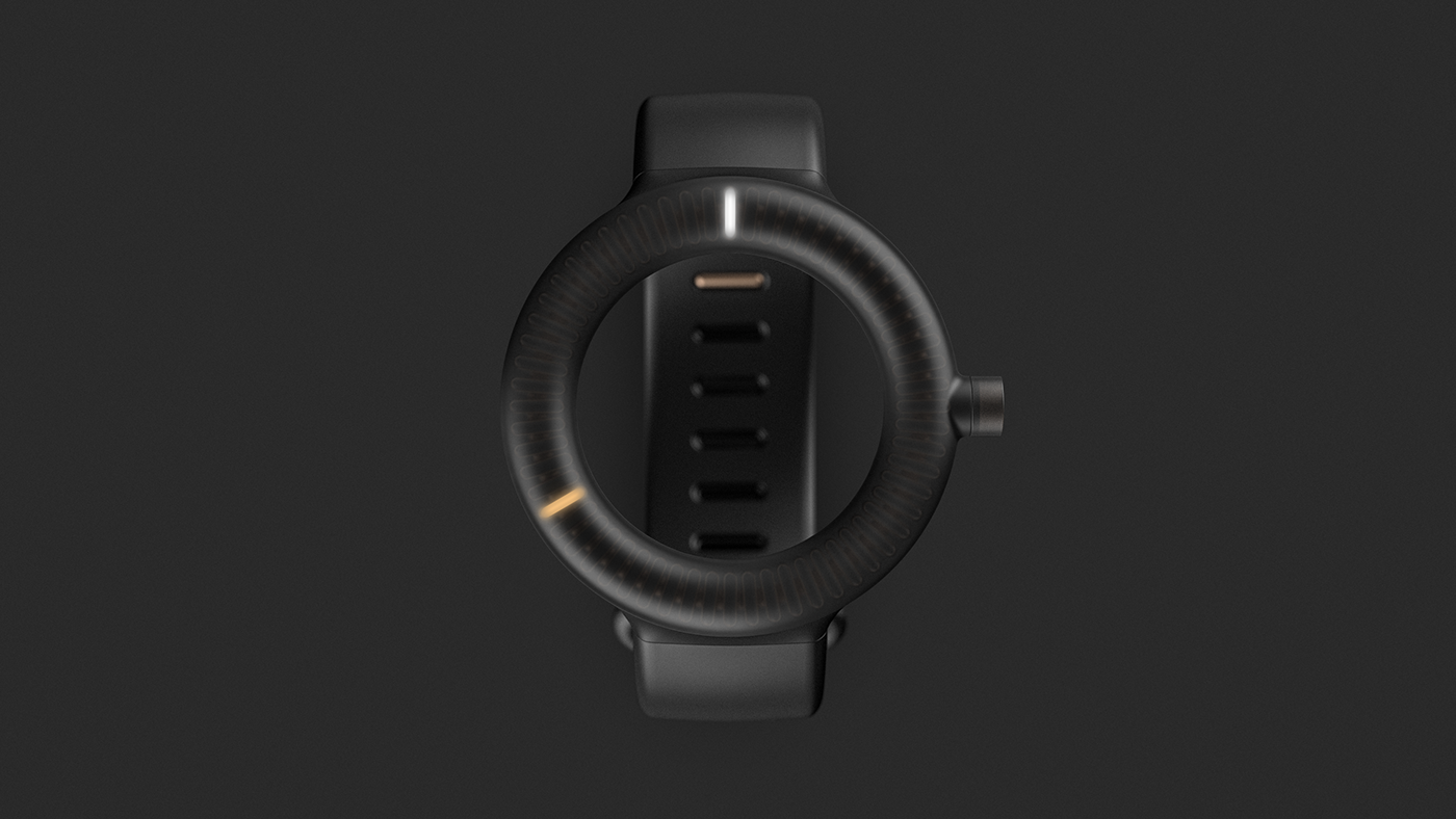 WOTCH，Watch design，black，
