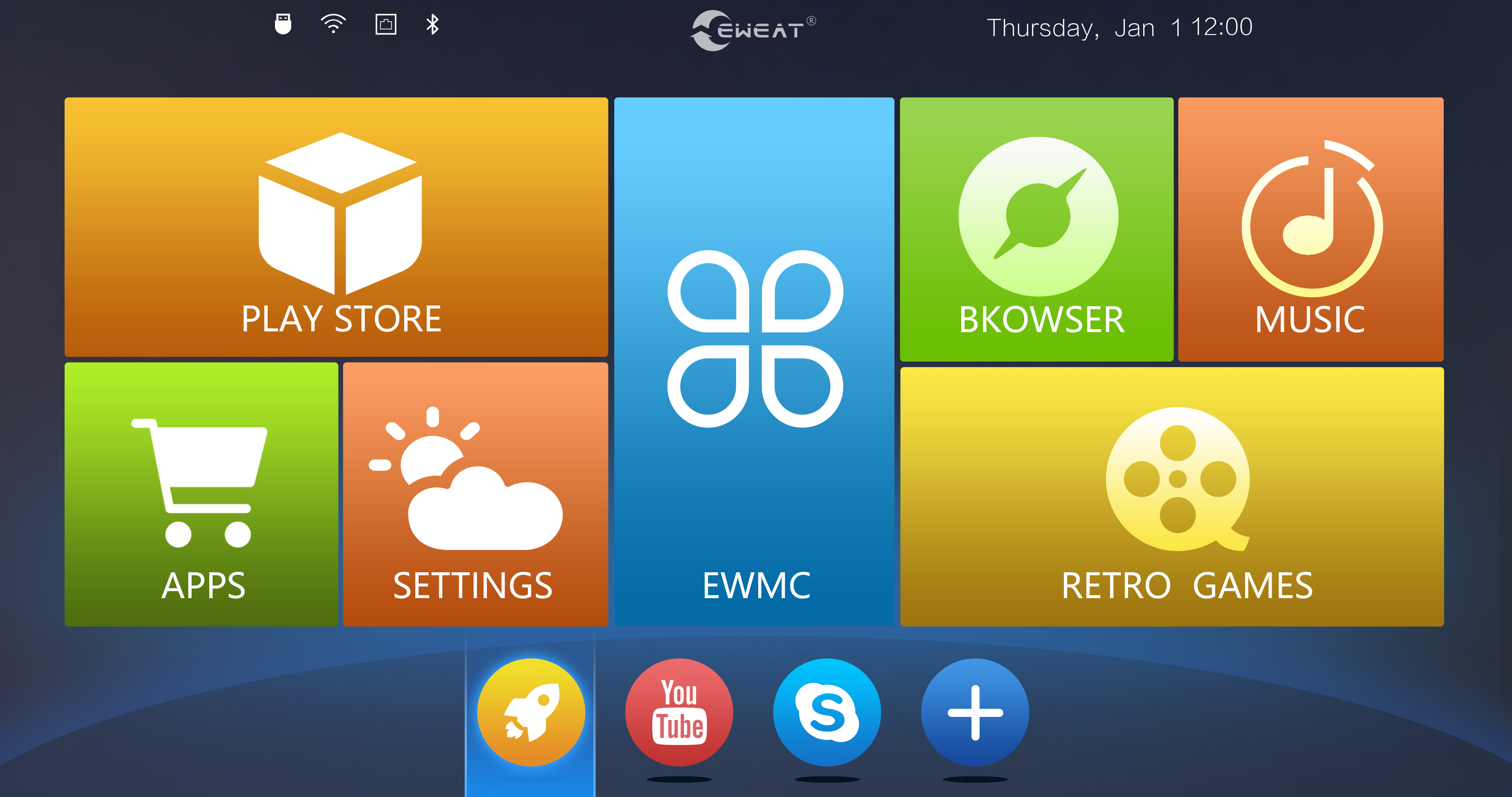 UI design，TV box，