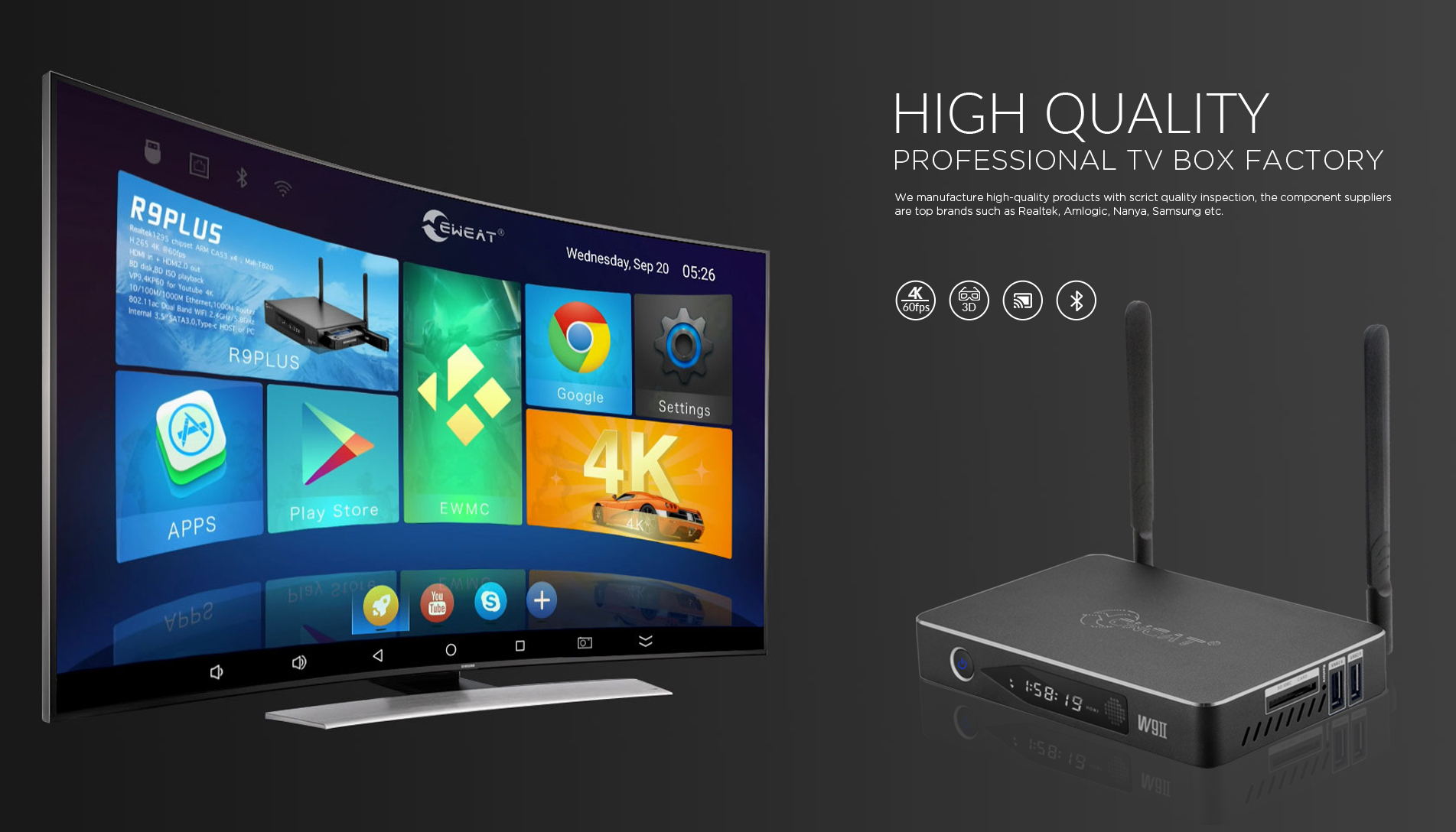 UI design，TV box，