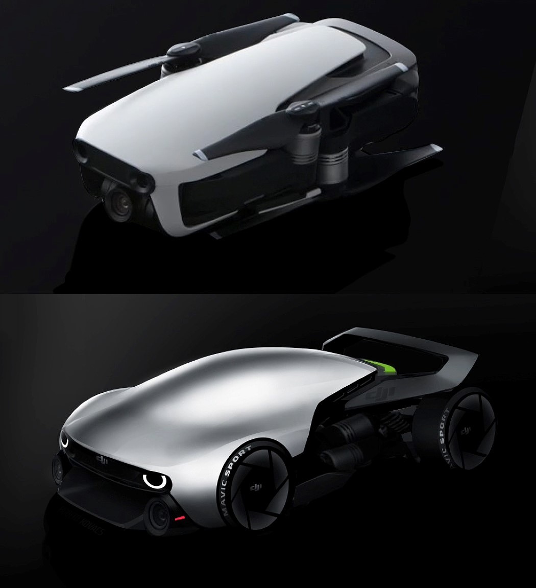 automobile，Magic，Design，UAV，dji ，