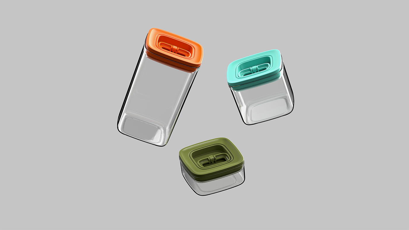 Minimalism，Food storage，Design，Closed container，