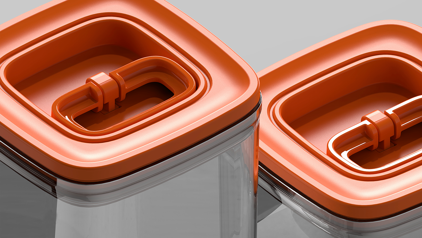 Minimalism，Food storage，Design，Closed container，