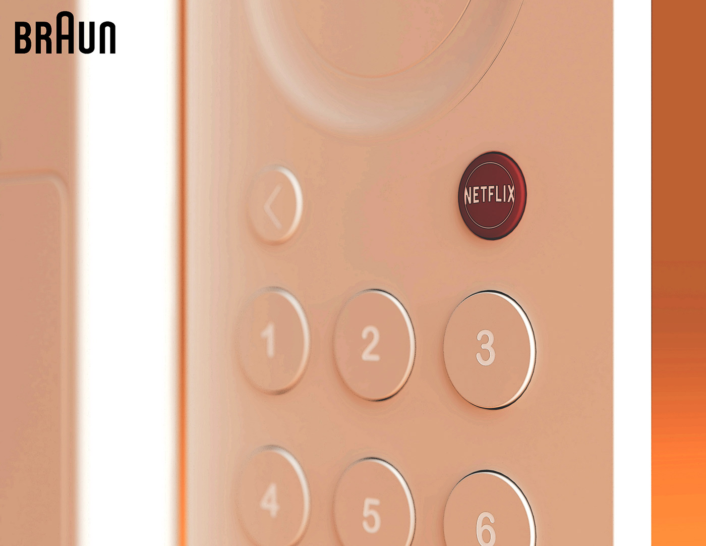 Remote control，wireless，braun，concept，