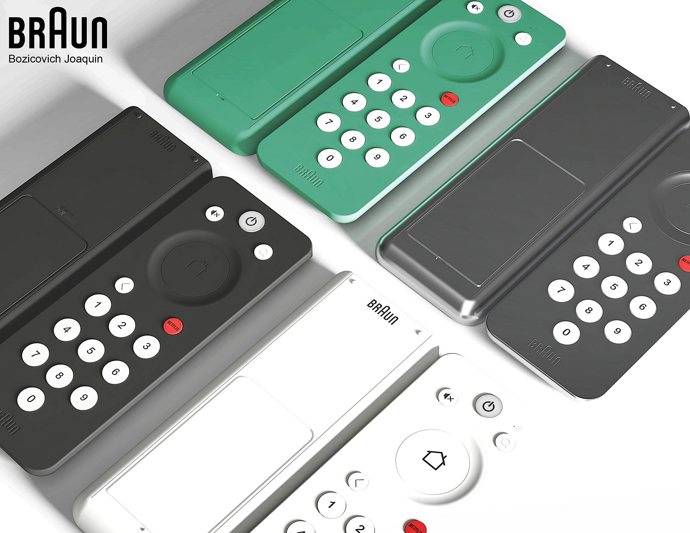 Remote control，wireless，braun，concept，