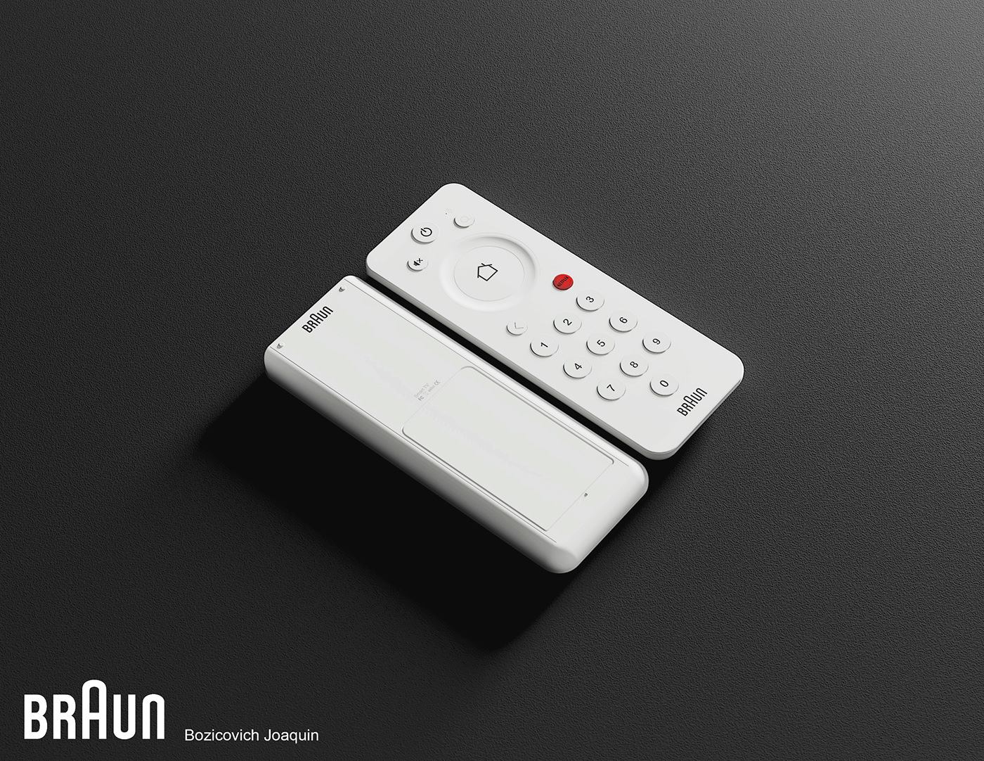 Remote control，wireless，braun，concept，