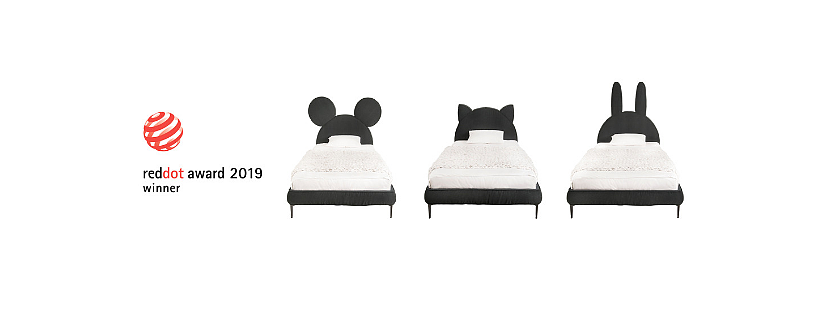 2019红点产品设计大奖，Mickey, Tom and Zay，儿童床，reddot，