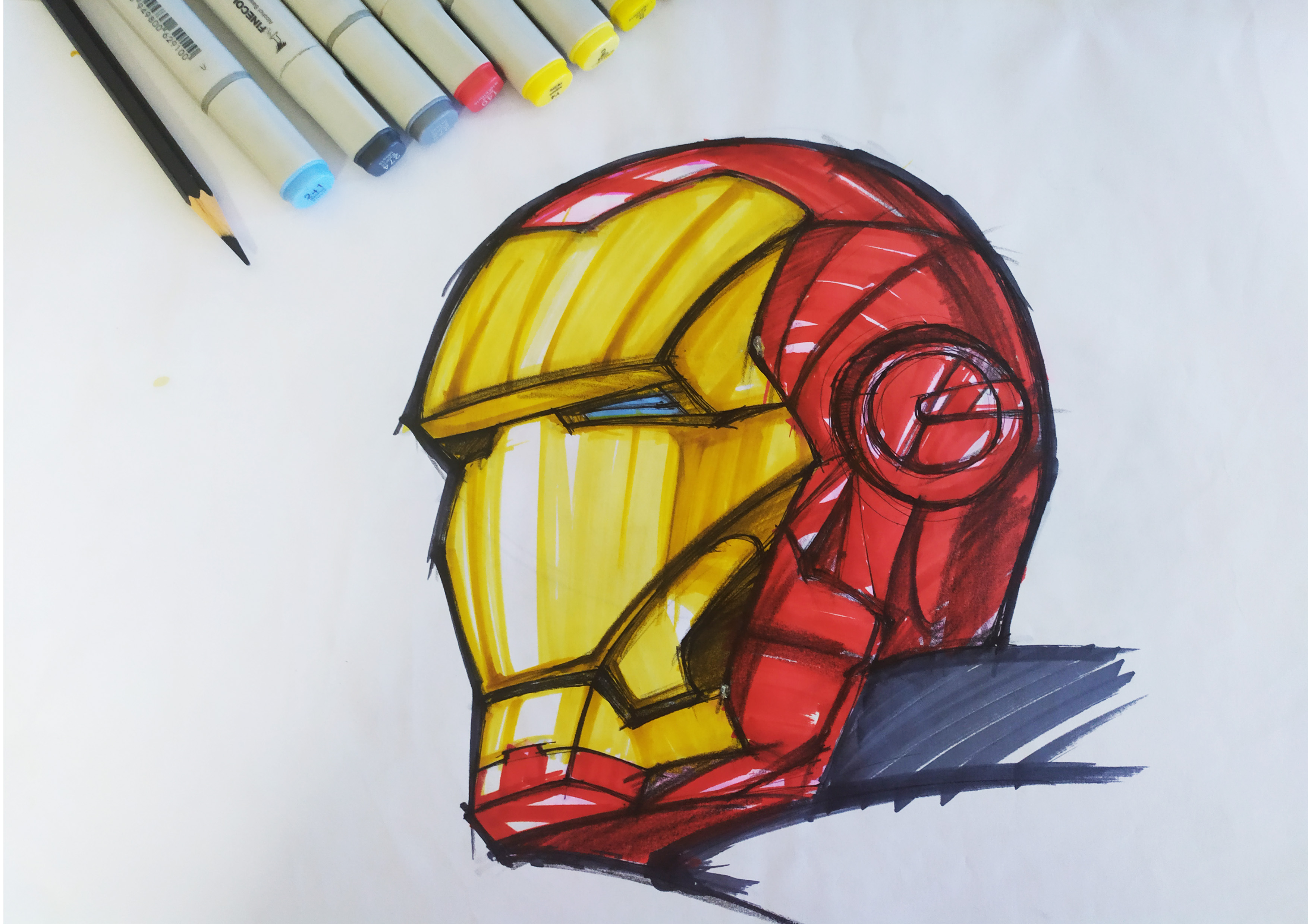 Hand drawn，automobile，