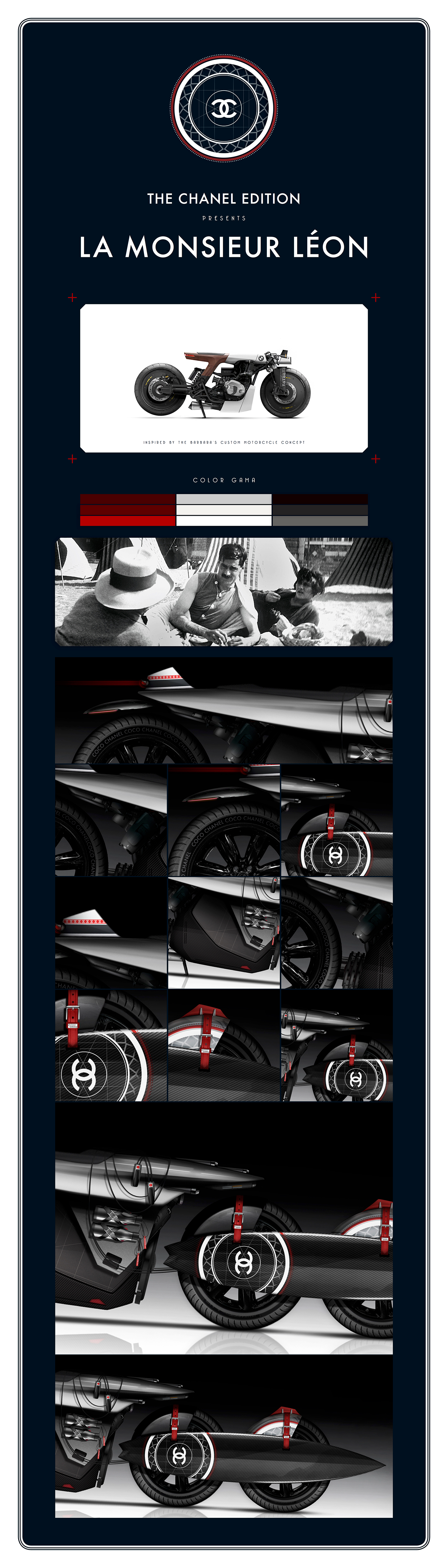 Metal，motorcycle，CHANEL MOTORBIKE，