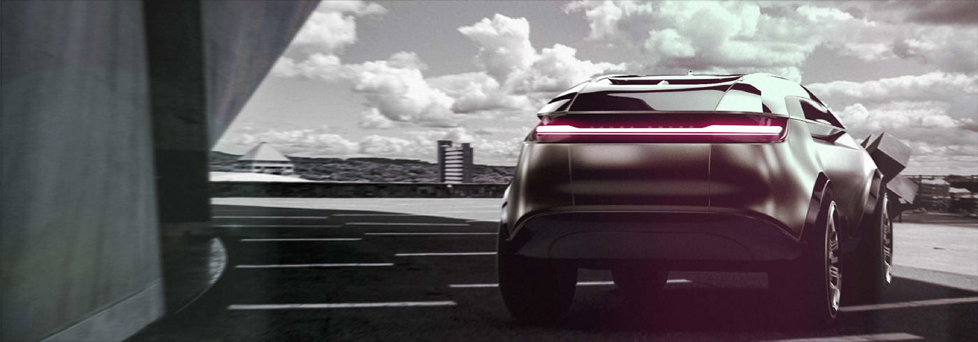 manuscript，Automobile design，Range Rover，