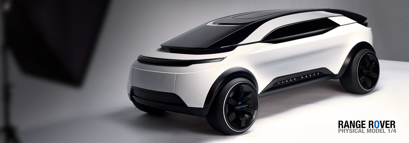 manuscript，Automobile design，Range Rover，