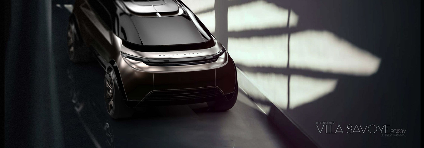 manuscript，Automobile design，Range Rover，