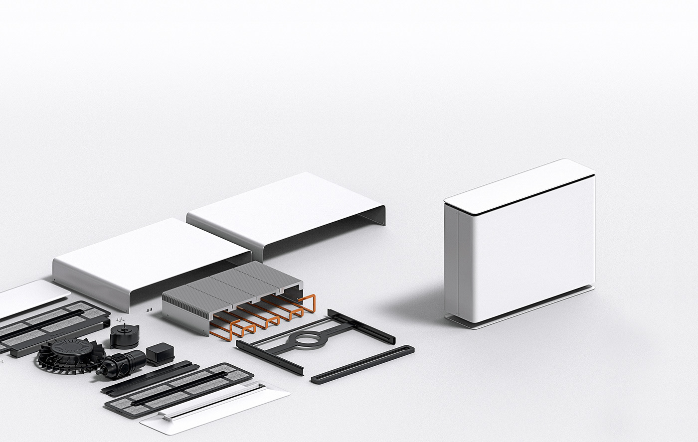 product design，Installation equipment，air conditioner，