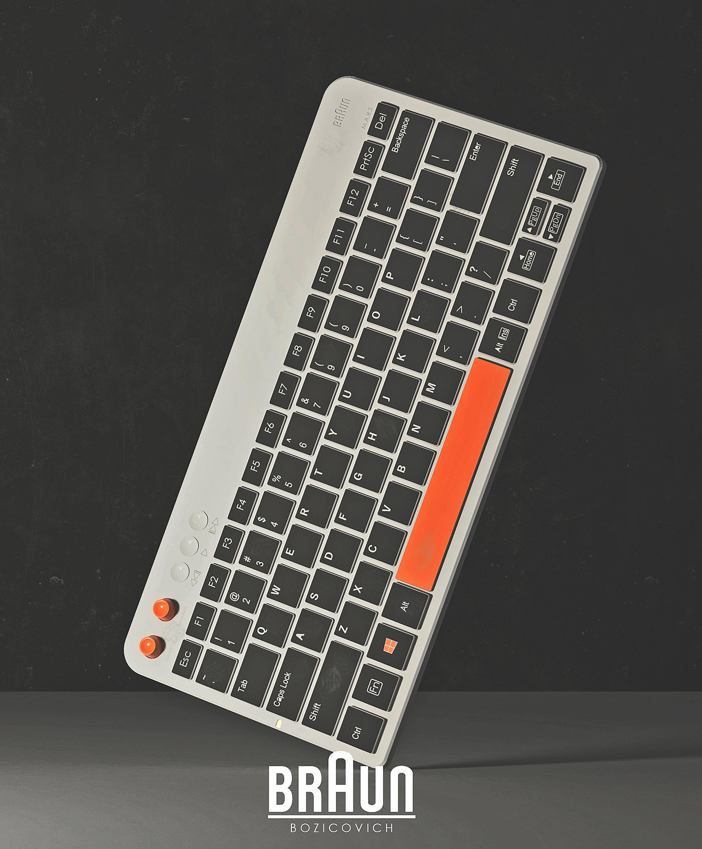 intelligence，Keyboard design，Braun Keyboard，